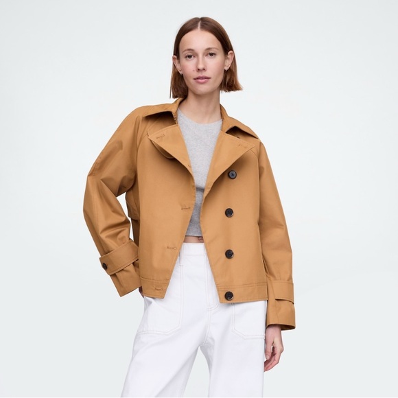 Gap Asymmetrical Trench Jacket - Picture 3 of 8